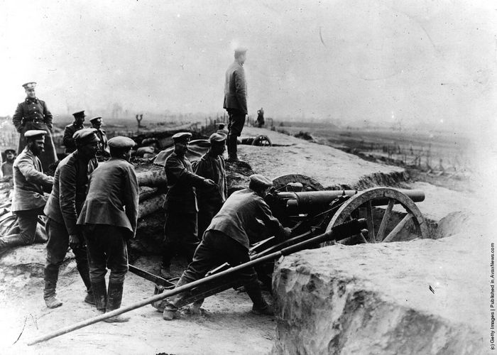 Первая мировая война в 1917 году. восточный фронт